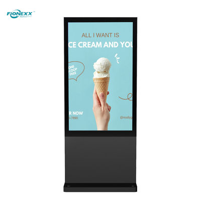 Bom preço 32 polegadas Black AD Board Outdoor sem ventilador Totem Vertical Digital on-line