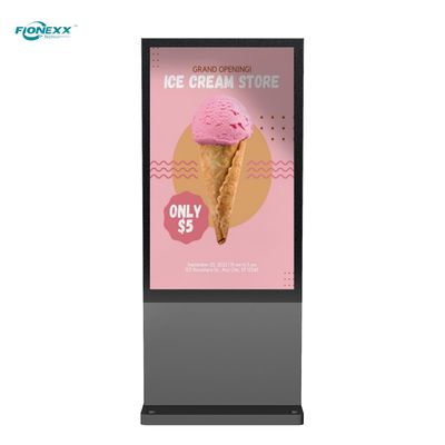 Bom preço Perfil de alumínio 65 polegadas Digital Signage Digital Display Totem alto contraste on-line
