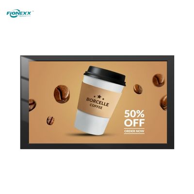 Bom preço 800-2500nits quadro de publicidade LCD 55 polegadas comercial display perfil de alumínio on-line