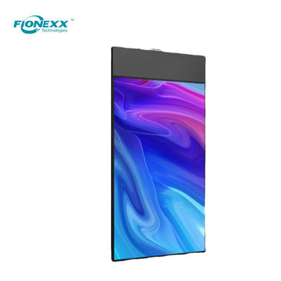 Bom preço 55 polegadas Ultra Slim Double Side Hanging LCD Display Vertical Digital Display 700nits + 700nits on-line