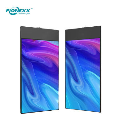 Bom preço 37 polegadas / 43 polegadas / 55 polegadas Ultra Slim Duplo Lado Pendente Display Vertical Digital Display 700nits + 700nits on-line