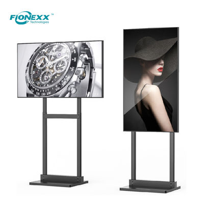 Bom preço Display de janela LCD de alto brilho de 65 polegadas / retrato on-line