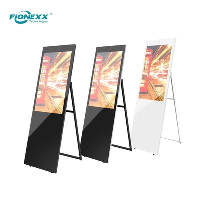 Bom preço 49 polegadas PCAP touchscreen digital display totem portátil um cartaz on-line