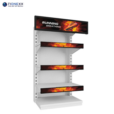 Bom preço 1200 mm Display estendido em prateleira 47.1 polegadas Lojas de varejo Sinalização digital on-line