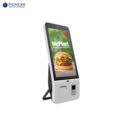 Bom preço 23.8inch PCAP Self Service Kiosk Commercial Self Ordering Solução de tela sensível ao toque on-line