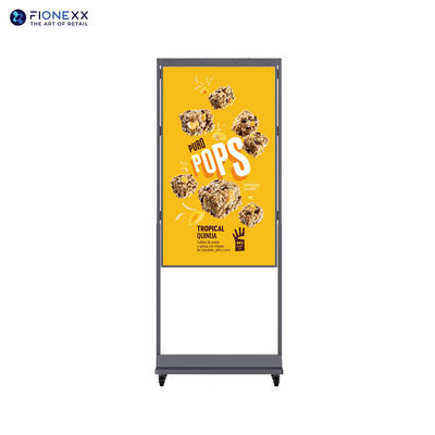 Bom preço Janela LCD de dois lados Displays de alto brilho Totem de 55 polegadas on-line