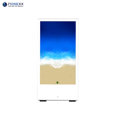 Bom preço 2000nits Brilho Quiosque LCD Digital com Bateria Móvel IP65 Wi-Fi à prova d'água e Conexão Bluetooth on-line