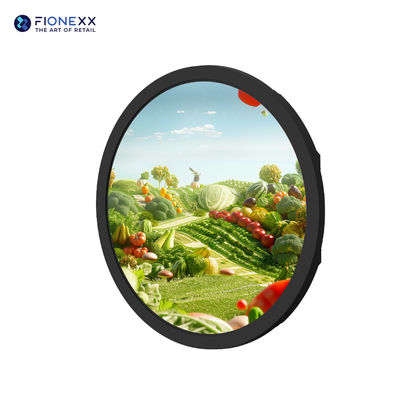 Bom preço 15.7inch Circler Digital Signage 700nits LCD Display com Android OS on-line