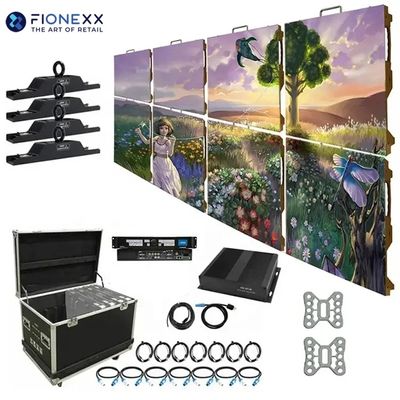 Bom preço Integração perfeita de tela LED colorida interna para varejo e publicidade com brilho impressionante e fácil instalação on-line