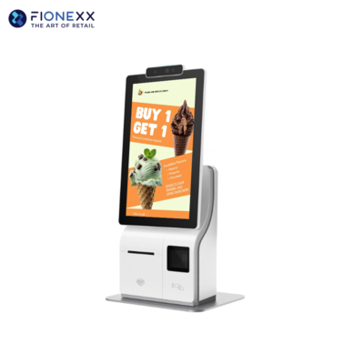 Bom preço 15.6 polegadas Single Screen Self Service Kiosks POS Terminal com AI Camera on-line