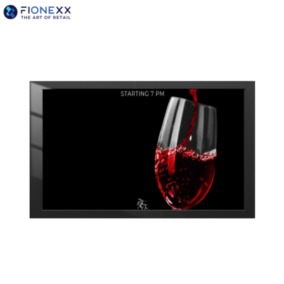 Bom preço 55 polegadas Black AD Board Outdoor sem ventilador Digital Signage montado na parede on-line