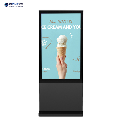 Bom preço 86 polegadas de cinza Janela Digital Totem Vertical Digital Screen 800-2500nits on-line