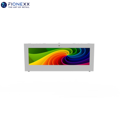 Bom preço 58.4inch IP65 Estirado Bus Stop Digital Signage com sistema de refrigeração do ventilador on-line