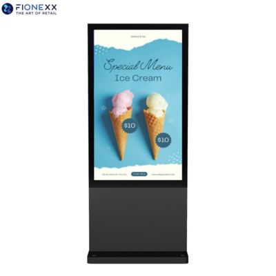 Bom preço Totem Digital Vertical Sem Ventoinha para Exterior Android Preto de 65 Polegadas - Sinalização Digital para Publicidade Sem Ventoinha, Projetada para Exterior on-line