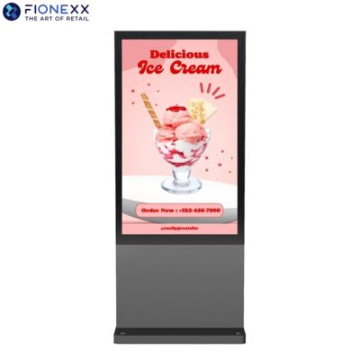 Bom preço Display vertical de sinalização digital exterior sem ventilador 3840*2160 on-line