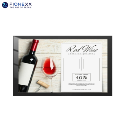 Bom preço Elegante Bezel 43 polegadas de sinalização LCD Display Painel táctil para opcional on-line