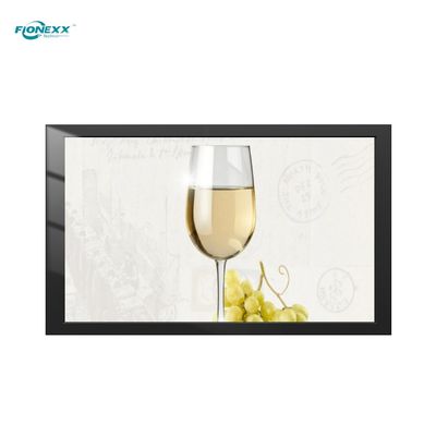 Bom preço 55 polegadas Black Android Outdoor sem ventilador Sinalização digital de parede on-line