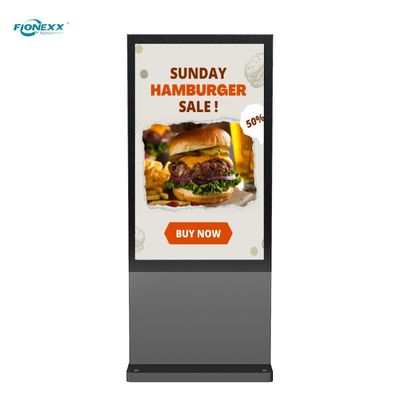 Bom preço Totem digital Android externo personalizável grau comercial 800-2500nits on-line