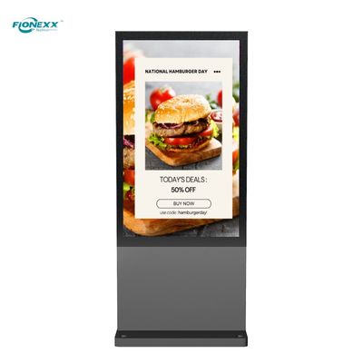 Bom preço Displays de sinalização digital comerciais externos de 65 polegadas com certificação RoHS on-line