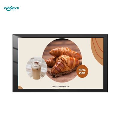Bom preço 86 polegadas Black AD Board Outdoor sem ventilador Sinalização digital de parede on-line