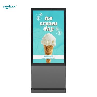 Bom preço 86 polegadas de cinza Janela Digital Totem Vertical Digital Screen 800-2500nits on-line