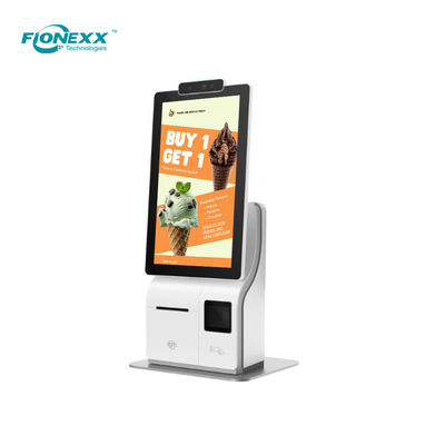Bom preço 15.6 polegadas Single Screen Self Service Kiosks POS Terminal com AI Camera on-line