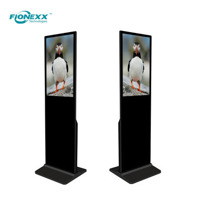 Bom preço Display digital interior de 32 polegadas Totem Sinalização digital de pé livre 350cd/m2 on-line