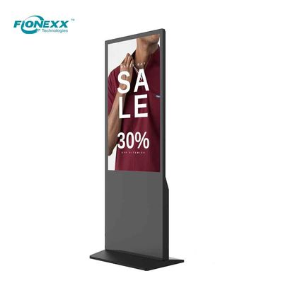 Bom preço Totem de tela sensível ao toque digital de 49 polegadas com resolução de 1920x1080 e 350 nits on-line