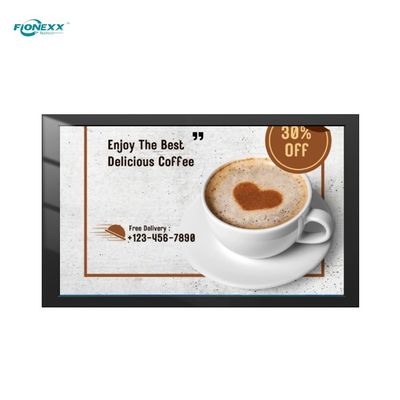 Bom preço Alumínio Shell 32 Digital LCD Window Signage Display para promover o seu negócio on-line
