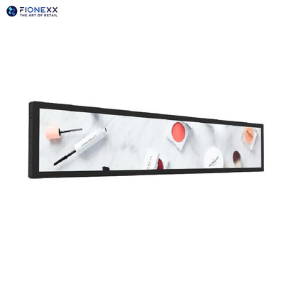 Bom preço Grau comercial 36.6 polegadas sinalização digital de varejo 1920x290 Resolução on-line
