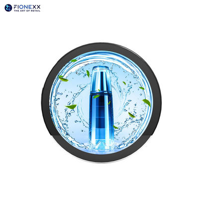 Display LCD circular de 5 polegadas Ecrã digital de LCD para lojas de varejo Resolução HD