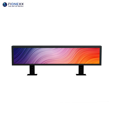 Android Windows OS Painel de LCD de barra esticada de 24 polegadas para supermercados