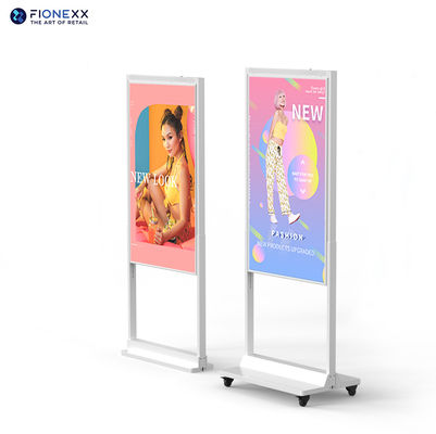 Bom preço Espessura 57mm LCD Window Displays Digital Signage de dois lados 49 polegadas on-line