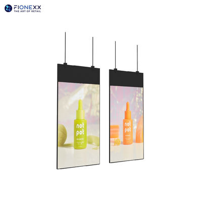 37 polegadas Super Slim Display LCD de dois lados com solução integrada de montagem de teto