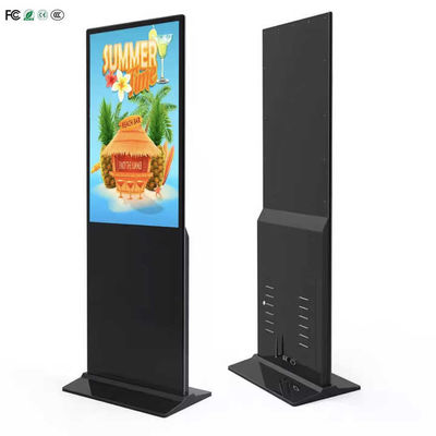 Alto brilho Totem Piso de pé Tela táctil LCD Publicidade Display Digital Signage
