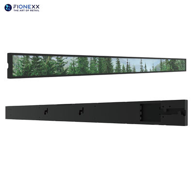Display de 23,1 polegadas Display Premium Display de Barra de Estiramento Lcd Publicidade Ultra Shelf Edge Display