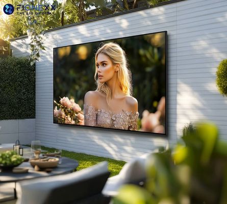IP55 TV à prova de intempéries para sol parcial com montagem de parede compatível