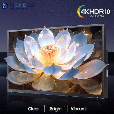 43-55 polegadas 2k 4K Cristal LED Smart Lcd TV IP55 TV ao ar livre