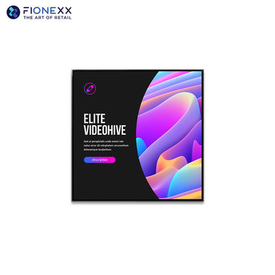 Sinalização Digital LCD Quadrada de 33,2 Polegadas com Resolução de 1920x1920