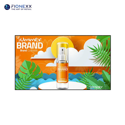 QLED 4K Lcd Display Montagem de parede Painel Lcd 700nits Brilho