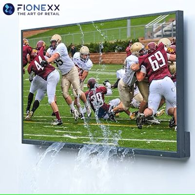 Bom preço Taxa de atualização de 60 Hz Full Sun TV à prova d'água QLED TV 4k Televisão HD com caixa de alumínio resistente e componentes incluídos na TV on-line