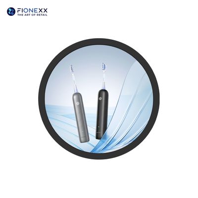 15.7 polegadas Rodada Android Digital Signage 700nits Display circular para lojas de varejo Informações de mudança é fácil Display Informações publicitárias