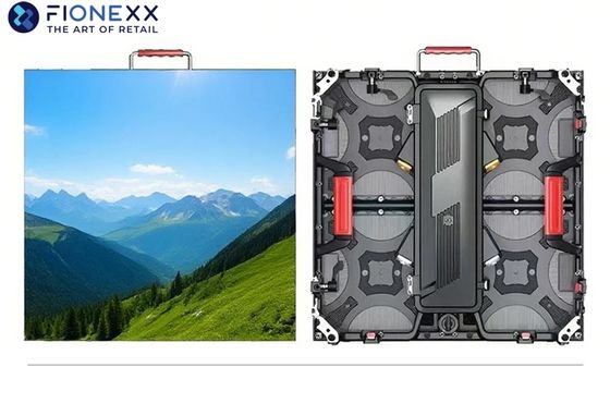 IP66 Ecrã de LED de alumínio a cores inteiras à prova d'água P4.4 P5.7 P8 para publicidade ao ar livre