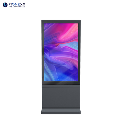 Bom preço Instalação vertical 32 polegadas Totem digital ao ar livre resistência ao tempo on-line