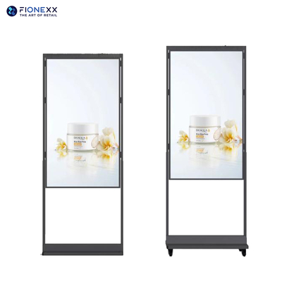 Bom preço CE 4000nits LCD Window Displays Free Standing Window Digital Signage on-line