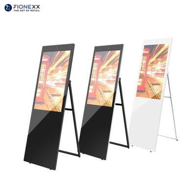 Bom preço 49 polegadas PCAP touchscreen digital display totem portátil um cartaz on-line