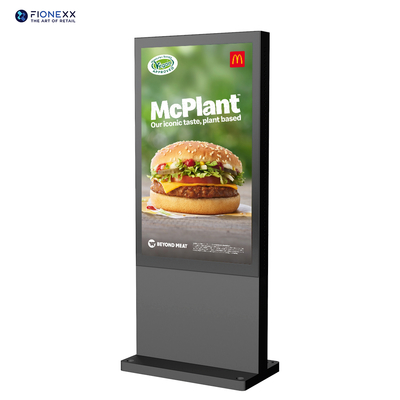 Bom preço Ecrã LCD Touch LCD Digital Advertising Totem Piso Quiosque em pé on-line