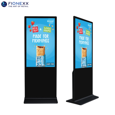 Bom preço Display LCD Totem Digital de 49 polegadas em piso interno on-line