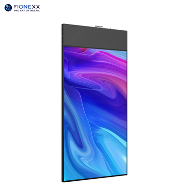 Bom preço 37 polegadas / 43 polegadas / 55 polegadas Ultra Slim Duplo Lado Pendente Display Vertical Digital Display 700nits + 700nits on-line