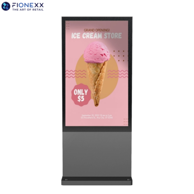 Bom preço Perfil de alumínio 65 polegadas Digital Signage Digital Display Totem alto contraste on-line